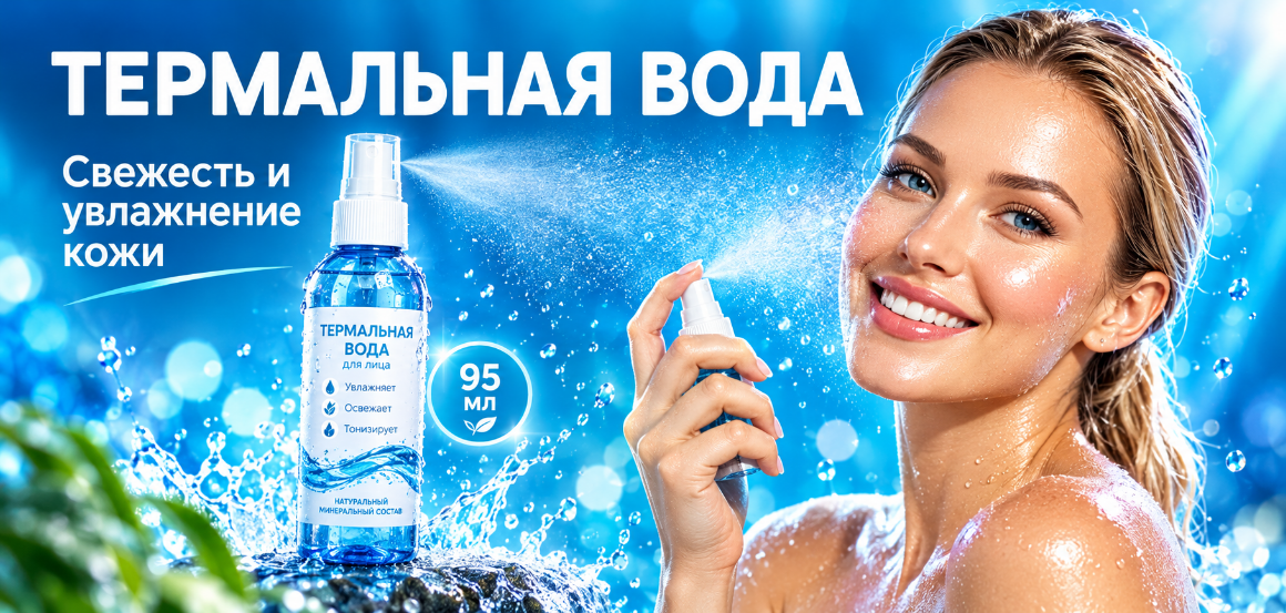 Термальная вода BIORLAB 95мл